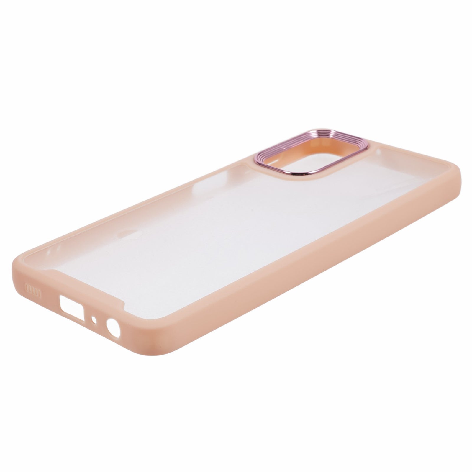 For Samsung Galaxy A32 5G M32 5G Phone Case Electroplating Lens Frame TPU Frame Transparent Acrylic Back Cover