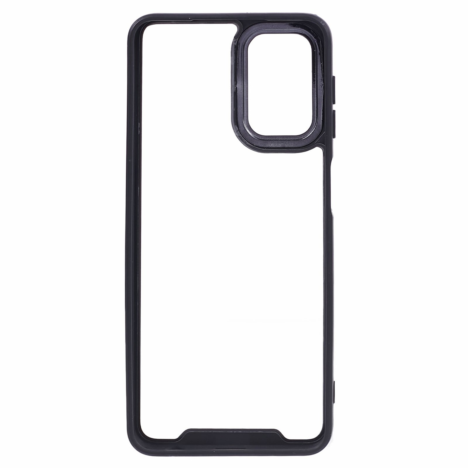 For Samsung Galaxy A32 5G M32 5G Phone Case Electroplating Lens Frame TPU Frame Transparent Acrylic Back Cover