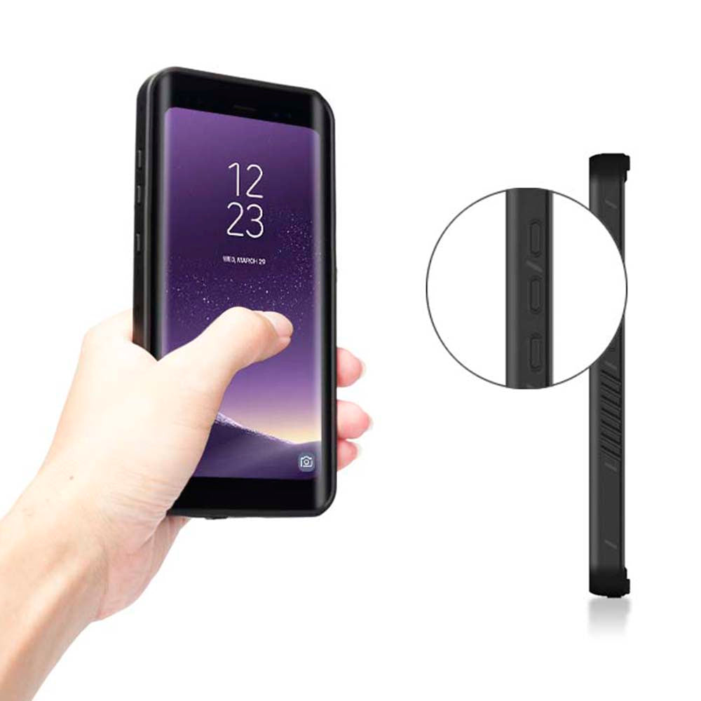 FS Series For Samsung Galaxy S8 Snorkeling Phone Case IP68 Waterproof Anti-Fall Clear Cover