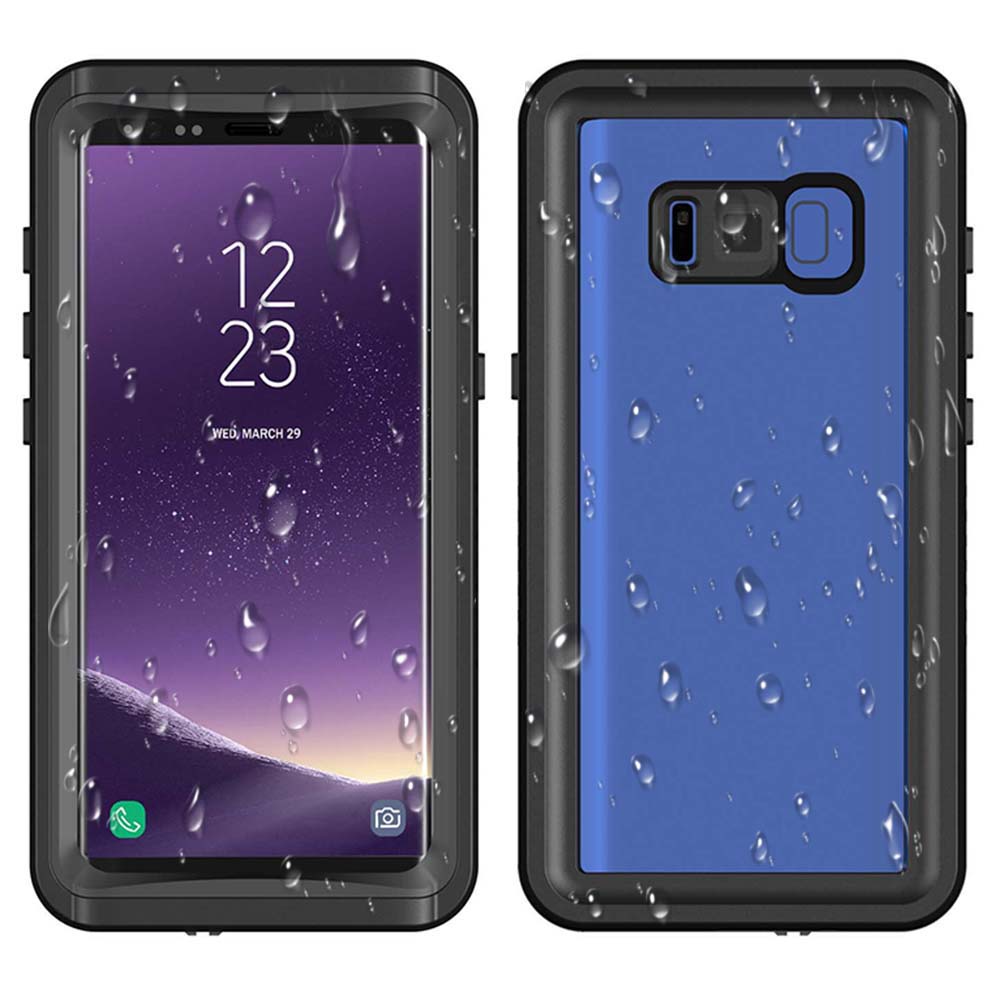 FS Series For Samsung Galaxy S8+ Diving Case IP68 Waterproof Sports Snowproof Clear Phone Cover