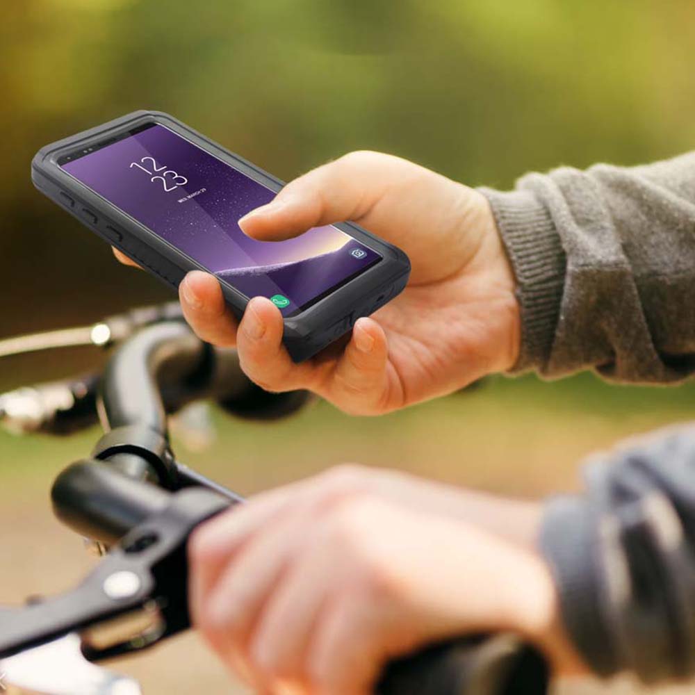 FS Series For Samsung Galaxy S8+ Diving Case IP68 Waterproof Sports Snowproof Clear Phone Cover