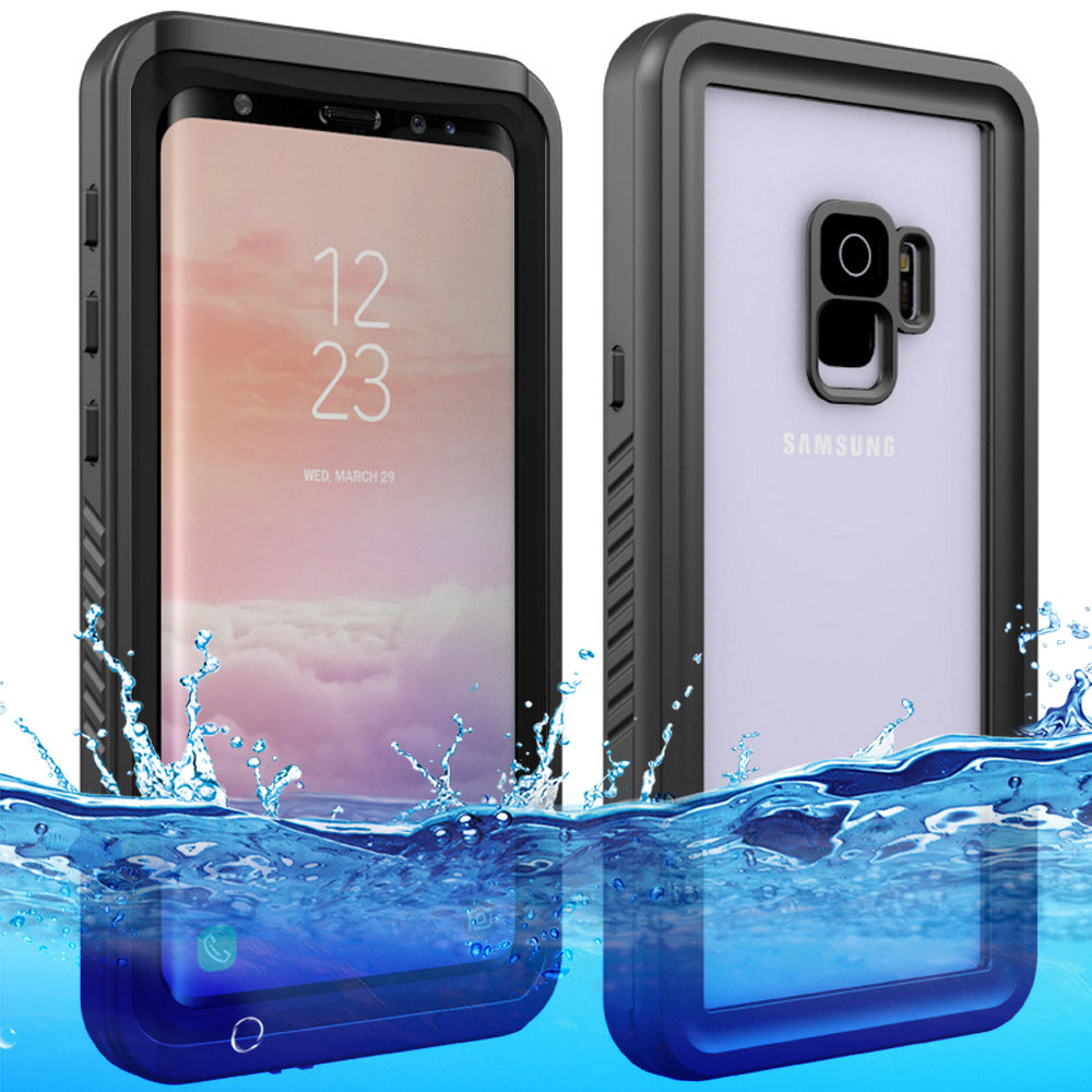 FS Series For Samsung Galaxy S9 Snorkeling Underwater Clear Case IP68 Waterproof Full Protective Phone Cover