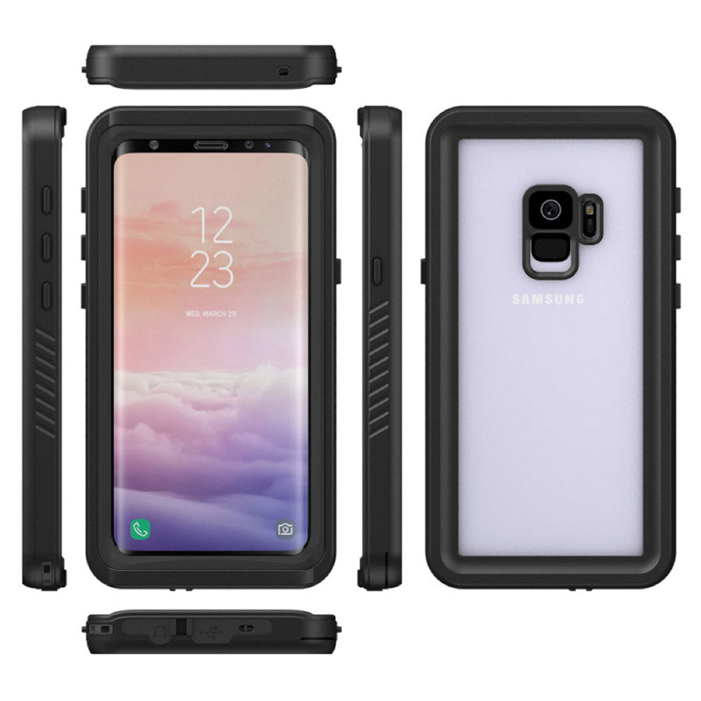 FS Series For Samsung Galaxy S9 Snorkeling Underwater Clear Case IP68 Waterproof Full Protective Phone Cover