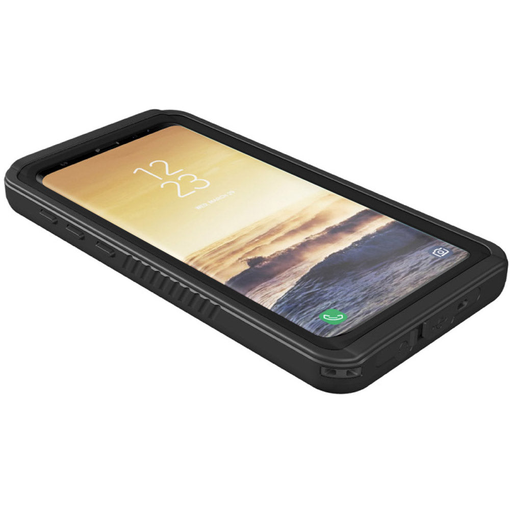 FS Series For Samsung Galaxy S9+ Underwater Diving Phone Case PC+TPU Clear IP68 Waterproof Cover