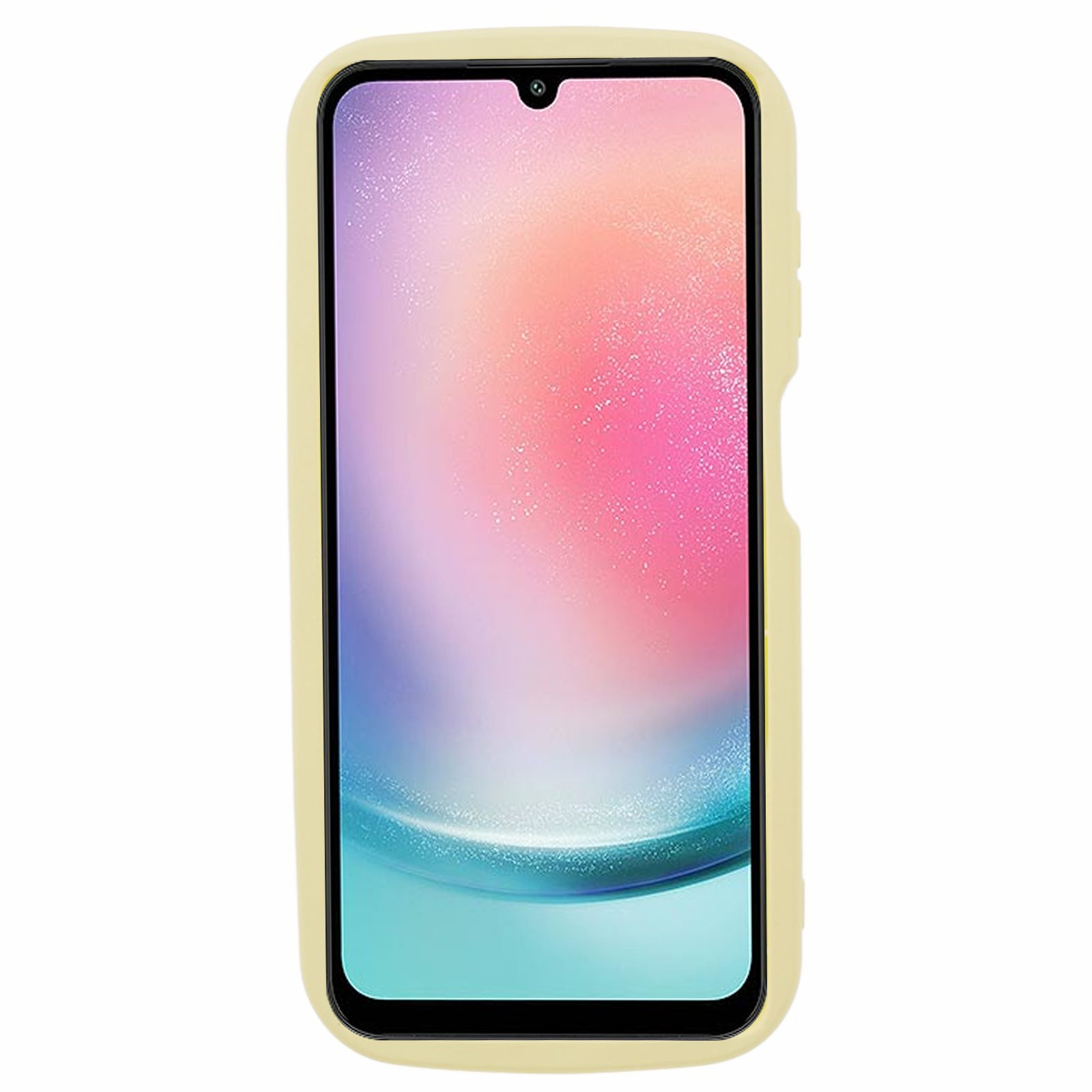 Rubberized TPU Cover for Samsung Galaxy A24 4G Case Candy Color Phone Shell