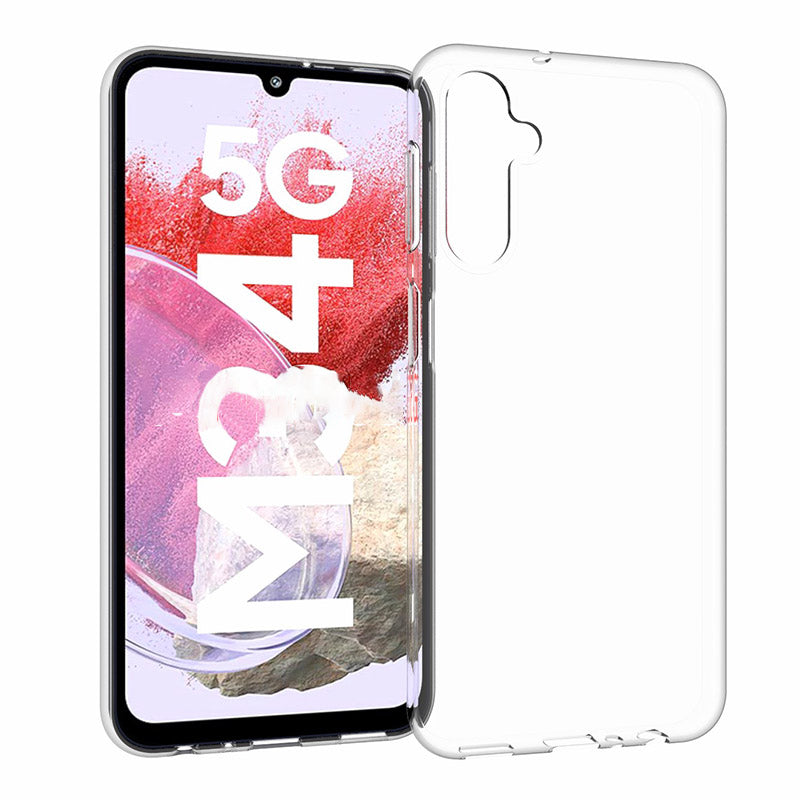 10Pcs / Pack For Samsung Galaxy M34 5G / F34 5G Inner Watermark-Free TPU Clear Cover Smartphone Case