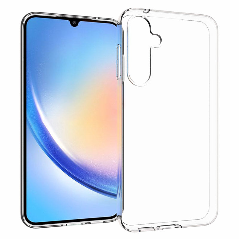 10Pcs / Pack For Samsung Galaxy S23 FE Smartphone Case Inner Watermark-Free TPU Clear Mobile Phone Cover
