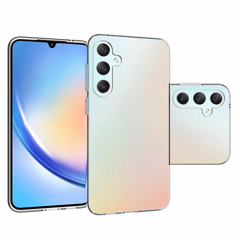 10 ks / balení pro Samsung Galaxy S23 FE pouzdro na chytrý telefon Vnitřní průhledný kryt TPU bez vodoznaku
