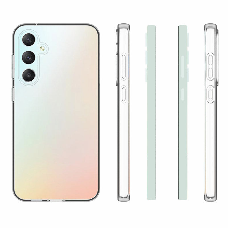 10 ks / balení pro Samsung Galaxy S23 FE pouzdro na chytrý telefon Vnitřní průhledný kryt TPU bez vodoznaku