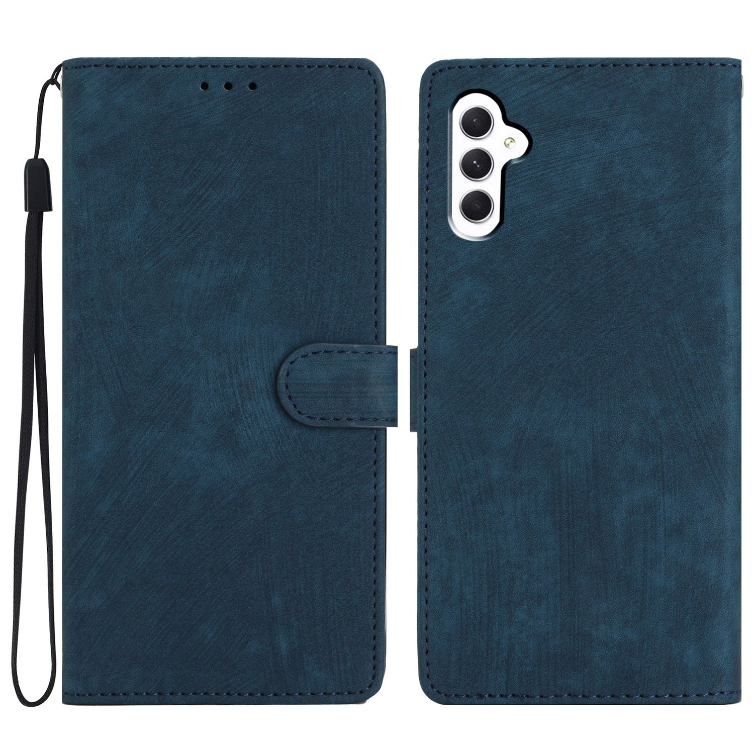 For Samsung Galaxy A05s 4G Case Skin-touch Feeling PU Leather Phone Cover