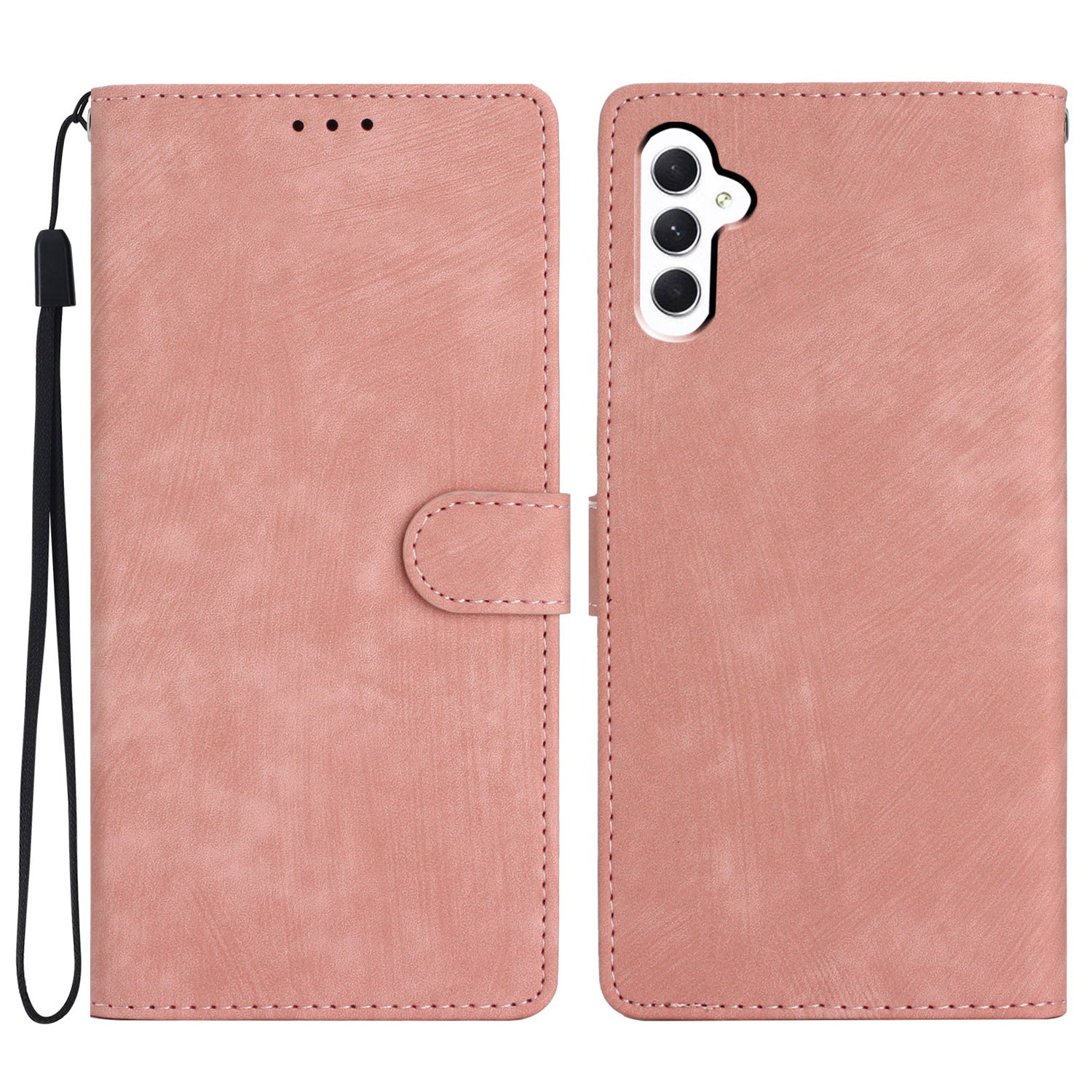 For Samsung Galaxy A05s 4G Case Skin-touch Feeling PU Leather Phone Cover