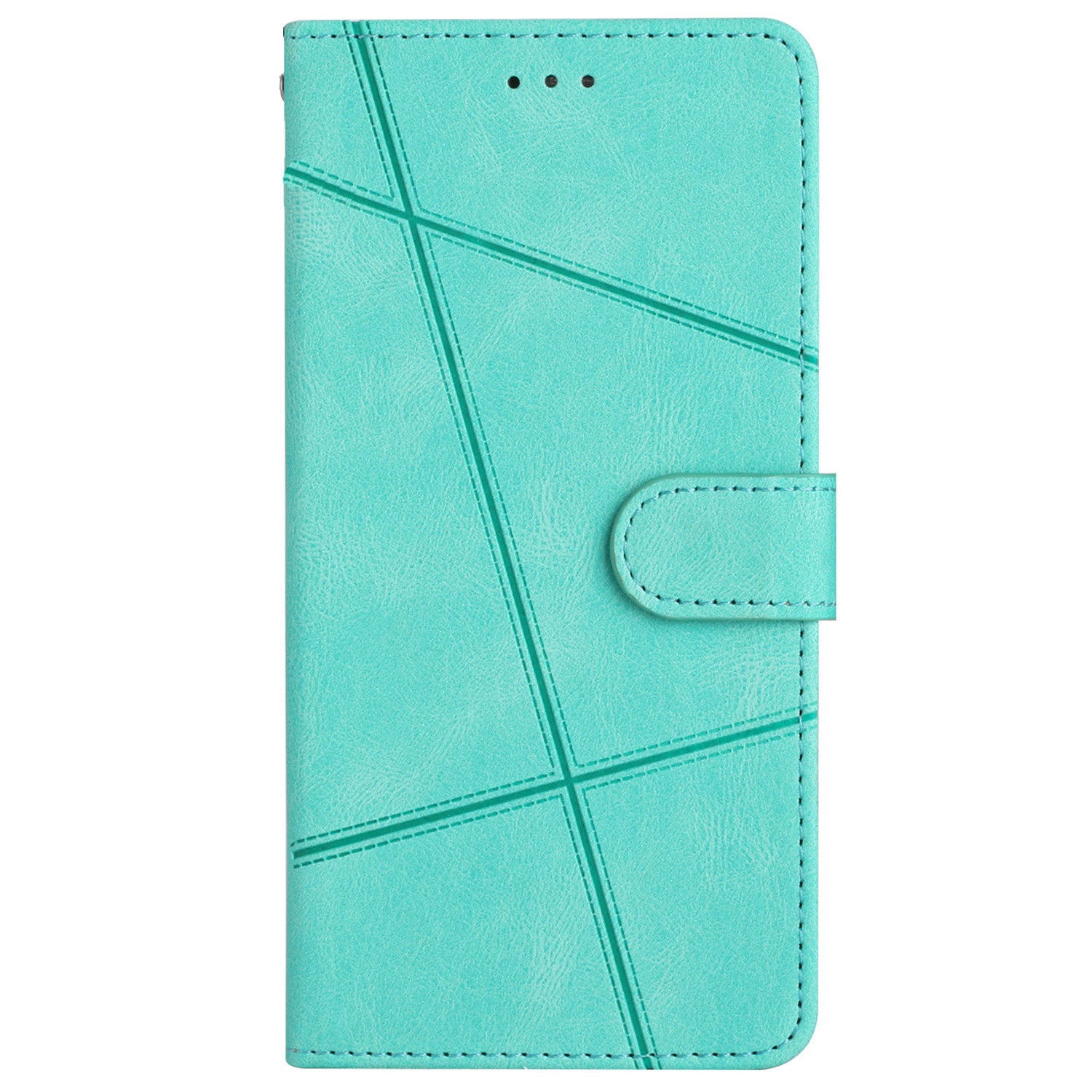 For Samsung Galaxy A05 4G Crazy Horse Texture Wallet Case PU Leather Imprinted Lines Phone Stand Cover