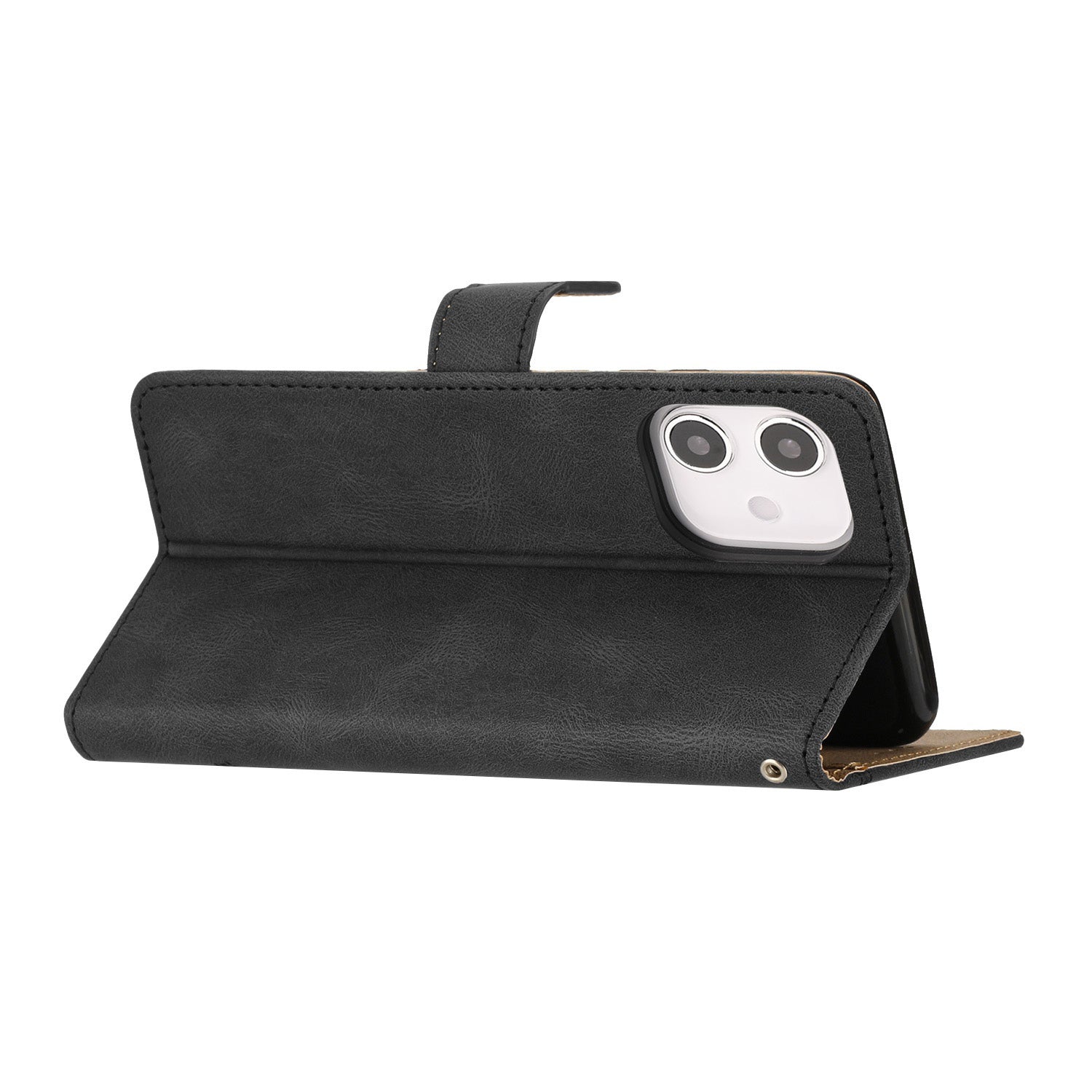 For Samsung Galaxy A05 4G Crazy Horse Texture Wallet Case PU Leather Imprinted Lines Phone Stand Cover