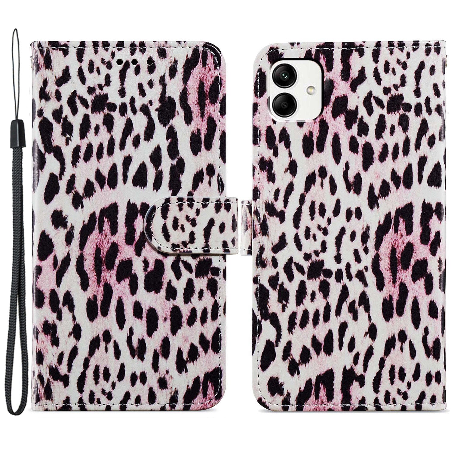 For Samsung Galaxy A05 4G Case Pattern Printing Stand PU Leather Phone Cover
