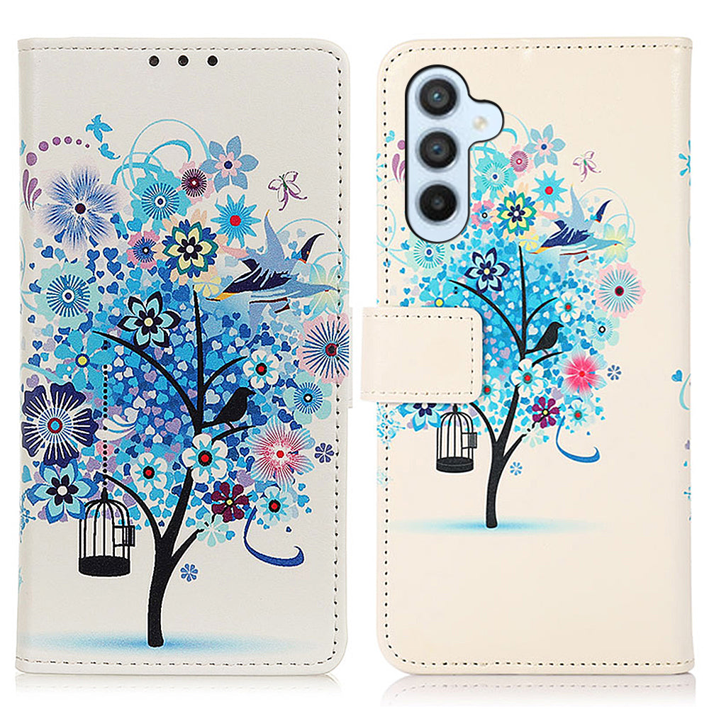 For Samsung Galaxy A05s 4G Case Wallet PU Leather Pattern Phone Cover