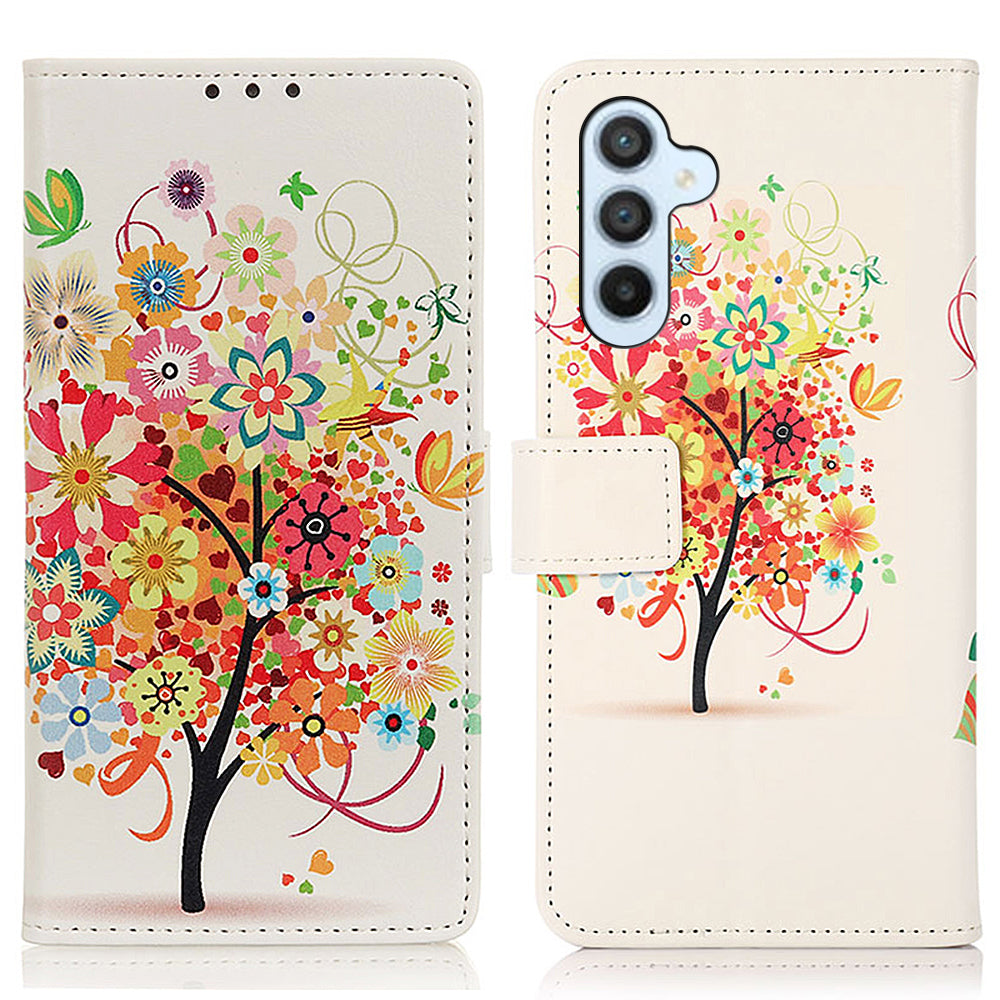 For Samsung Galaxy A05s 4G Case Wallet PU Leather Pattern Phone Cover