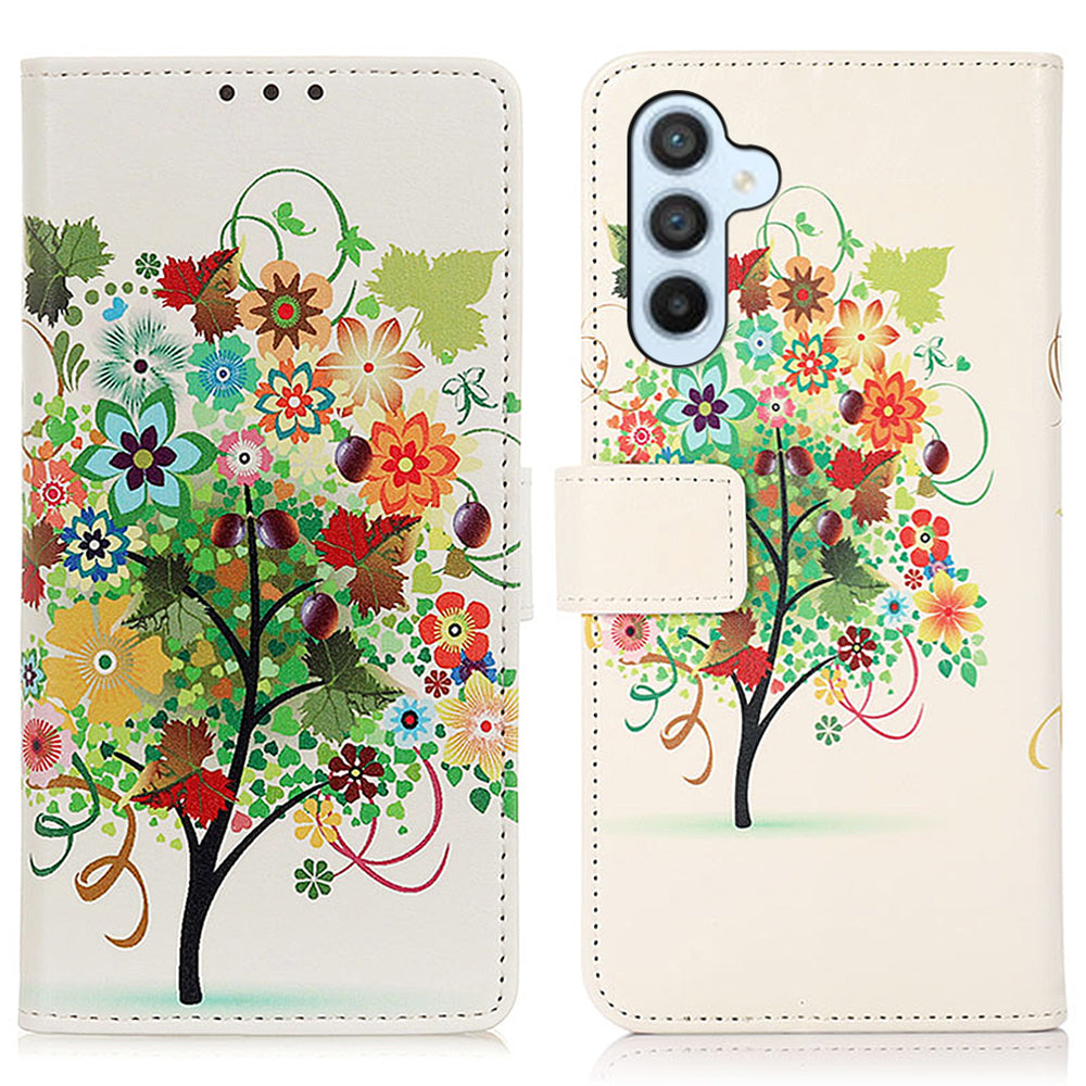 For Samsung Galaxy A05s 4G Case Wallet PU Leather Pattern Phone Cover