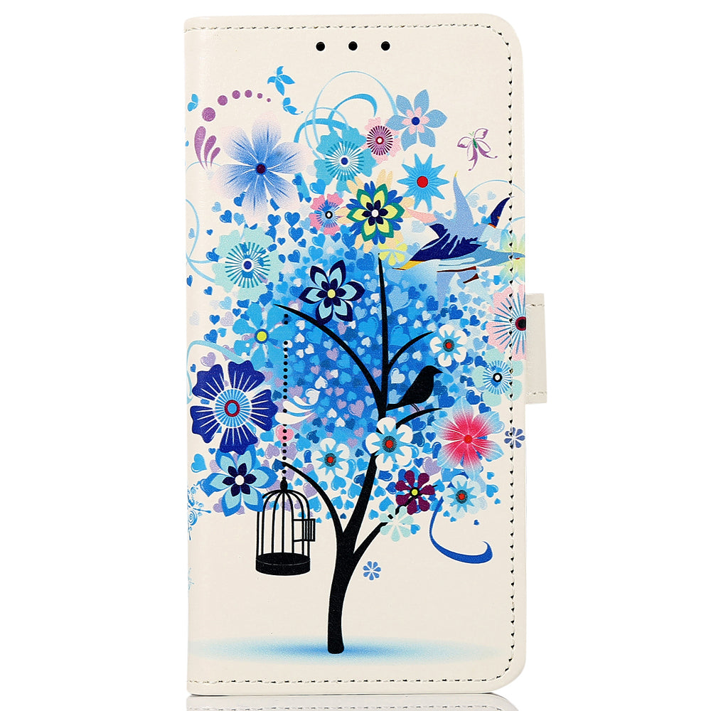 For Samsung Galaxy A05 4G Case Wallet Pattern Printed Leather Stand Phone Cover