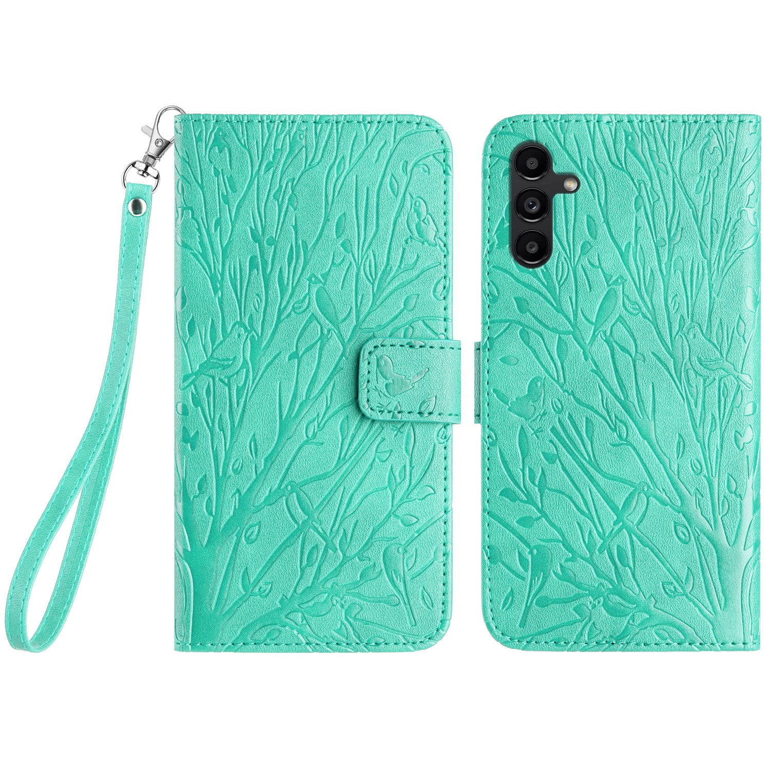For Samsung Galaxy A34 5G Case Phone Leather Cover with Wallet Stand