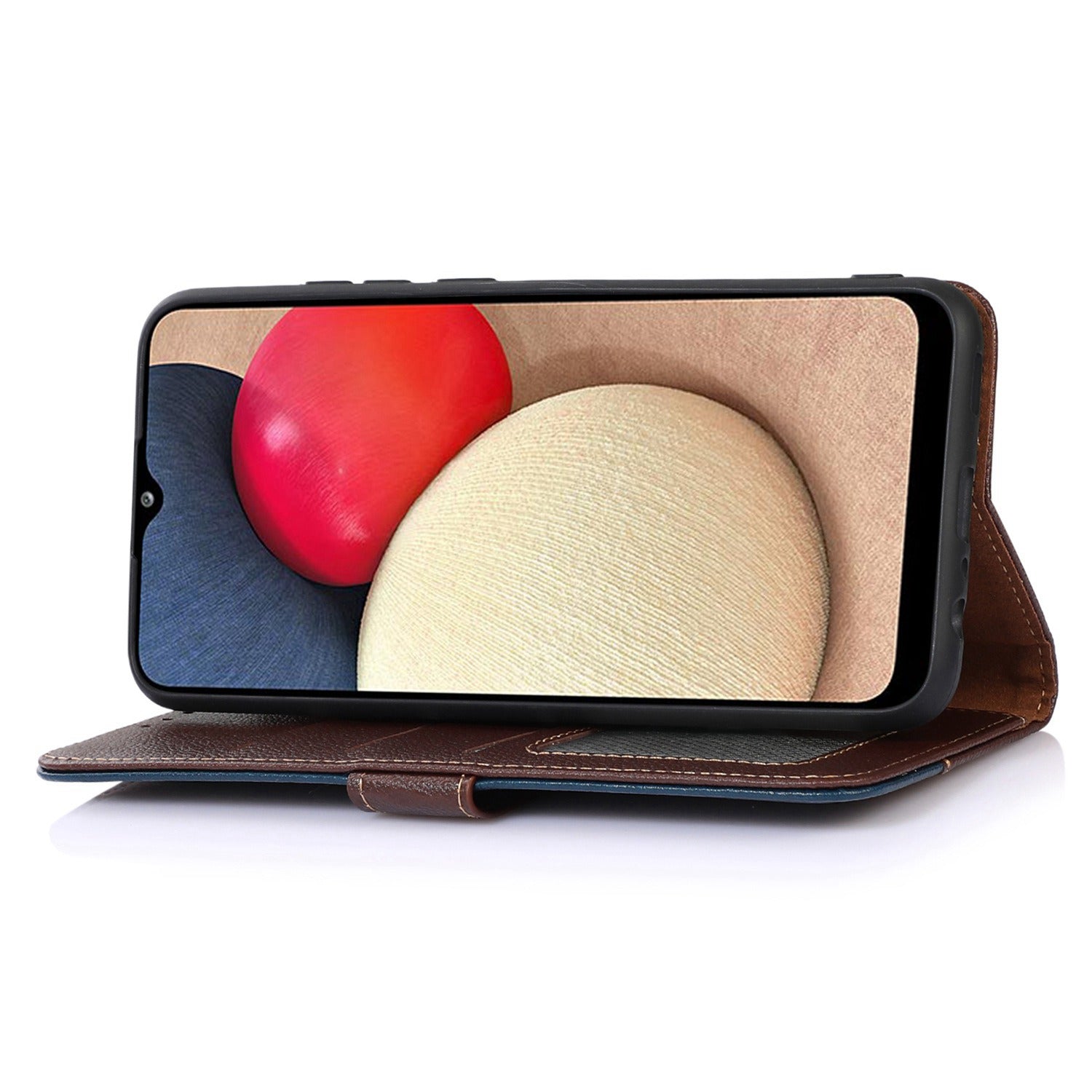 KHAZNEH For Samsung Galaxy A05s 4G Case RFID Blocking Wallet PU Leather Phone Cover