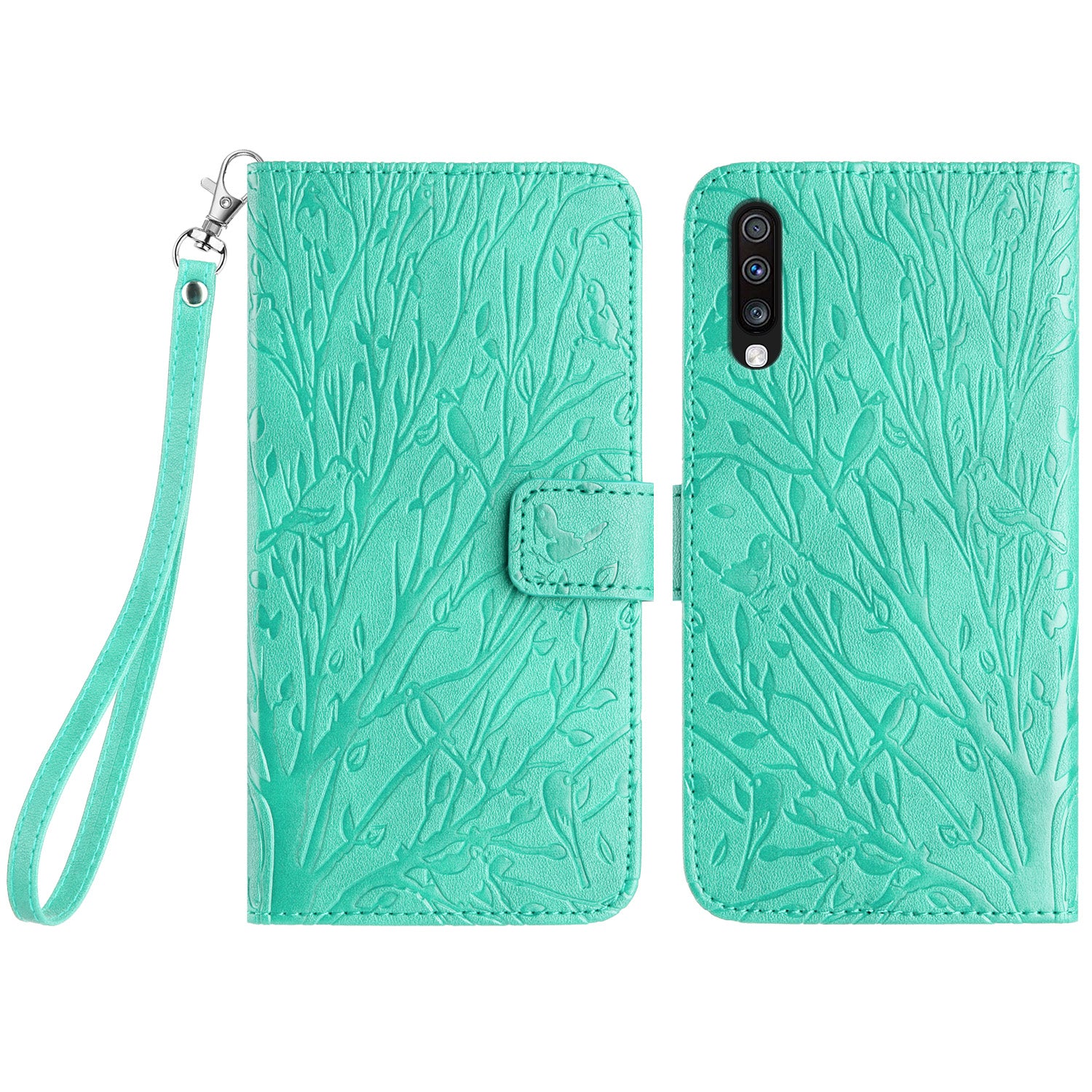 For Samsung Galaxy A50 A50s A30s Leather Case Wallet Stand Anti-drop Phone Cover