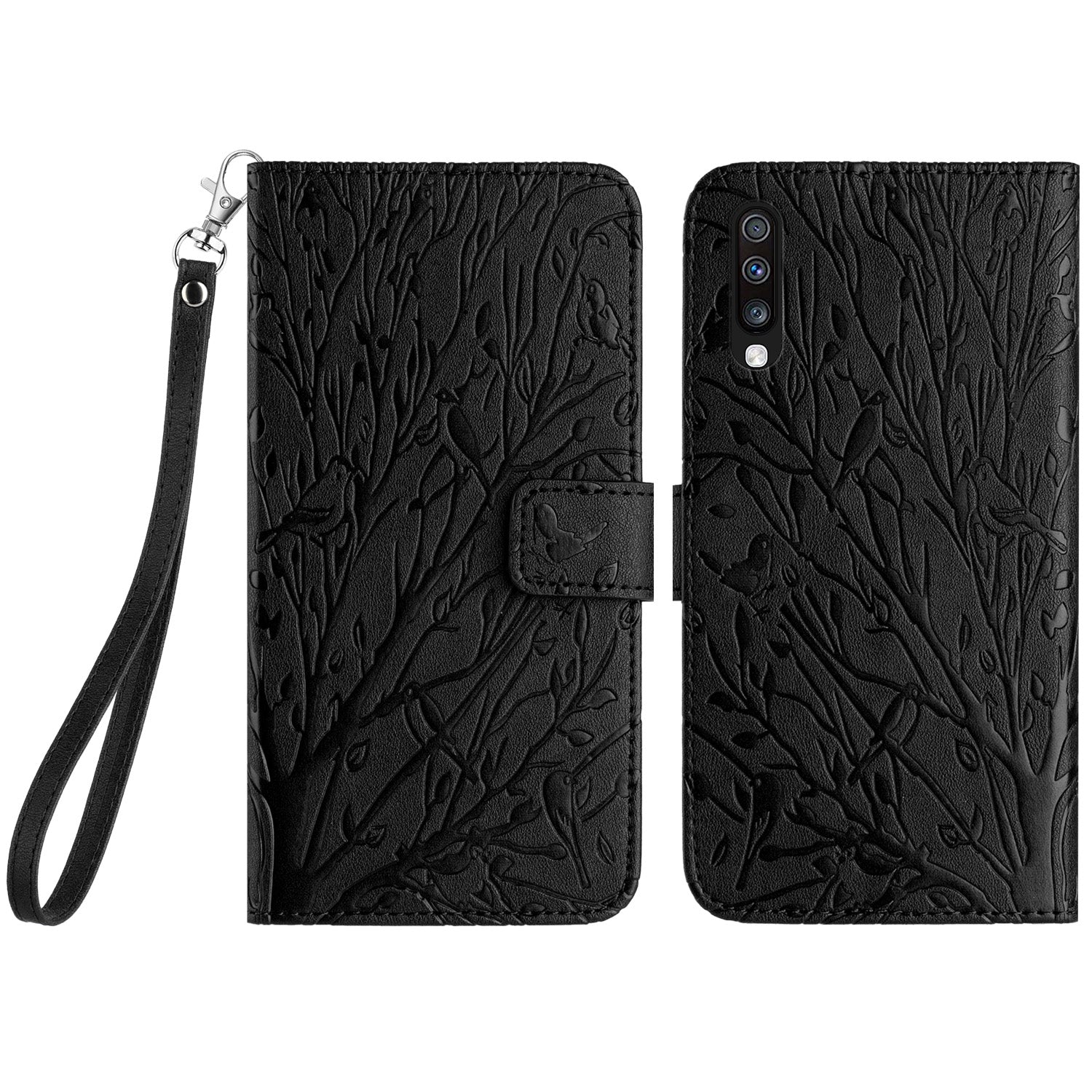 For Samsung Galaxy A50 A50s A30s Leather Case Wallet Stand Anti-drop Phone Cover