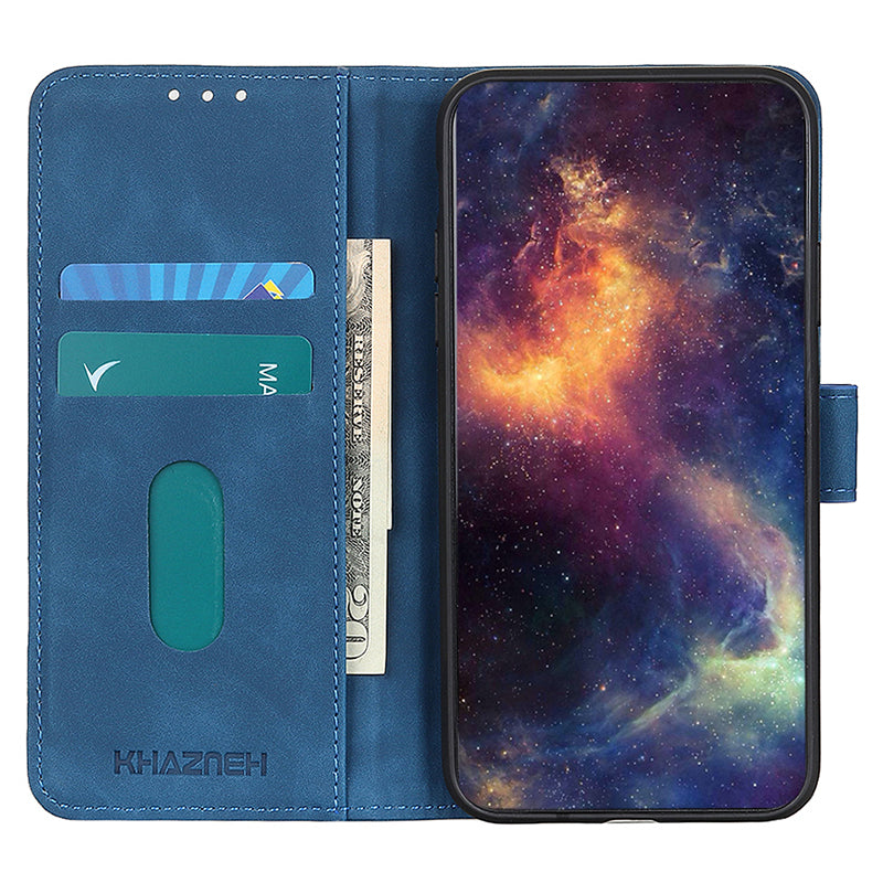 KHAZNEH For Samsung Galaxy A05s 4G Case Retro Texture PU Leather Wallet Mobile Phone Cover