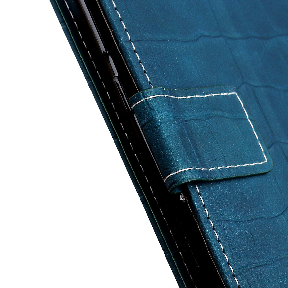 For Samsung Galaxy A05s 4G Case Shockproof Phone Shell Stand Crocodile Texture Leather Wallet