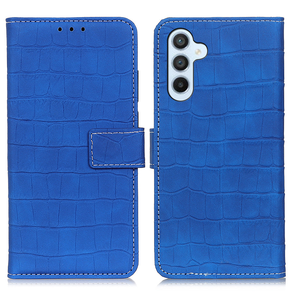 For Samsung Galaxy A05s 4G Case Shockproof Phone Shell Stand Crocodile Texture Leather Wallet
