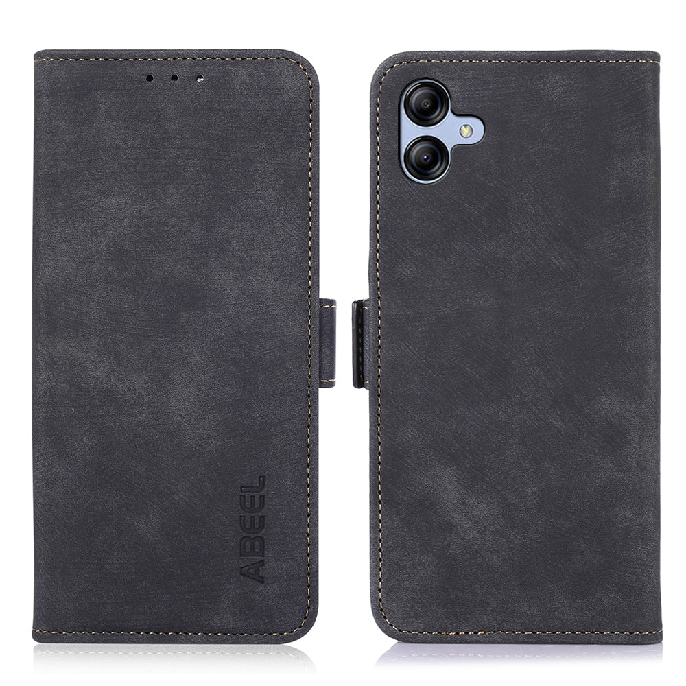 ABEEL For Samsung Galaxy A05 4G Case Retro Texture Wallet Stand Phone Leather Cover