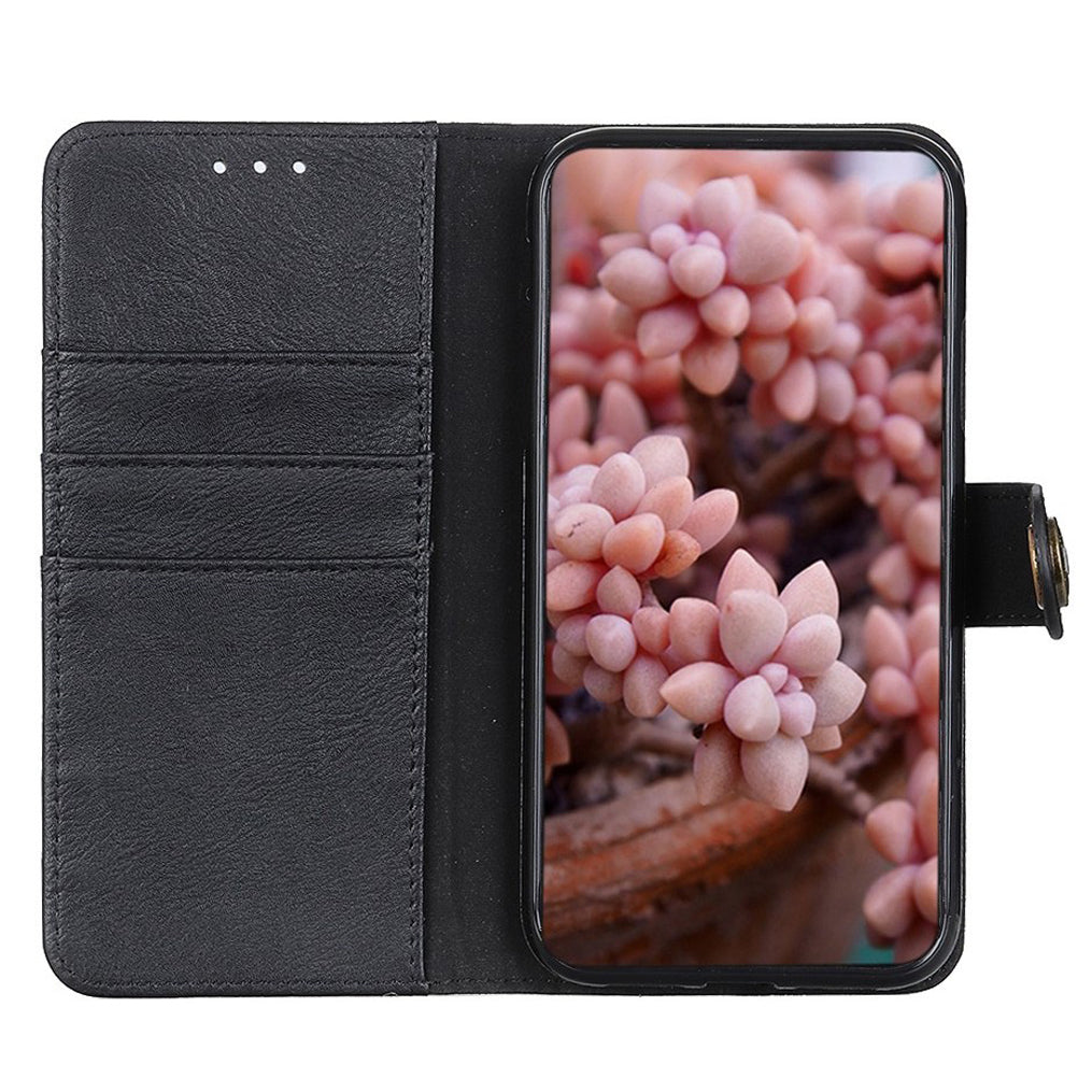 KHAZNEH For Samsung Galaxy A05 4G Case Cowhide Texture Leather Wallet Phone Cover