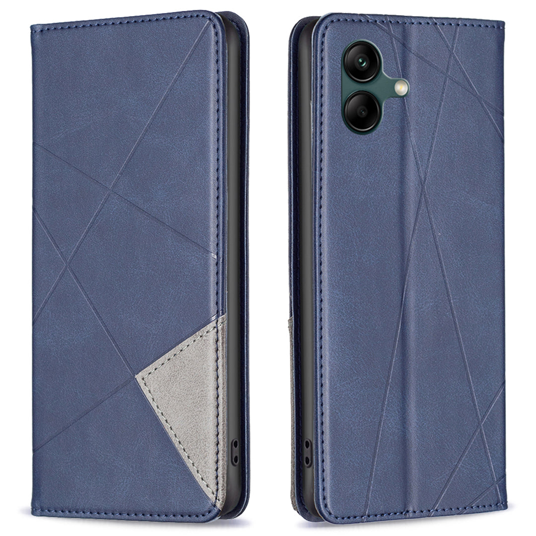 Phone Cover for Samsung Galaxy A05 4G Case Imprinted PU Leather Anti-drop Shell