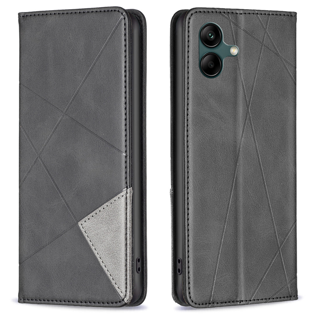 Phone Cover for Samsung Galaxy A05 4G Case Imprinted PU Leather Anti-drop Shell