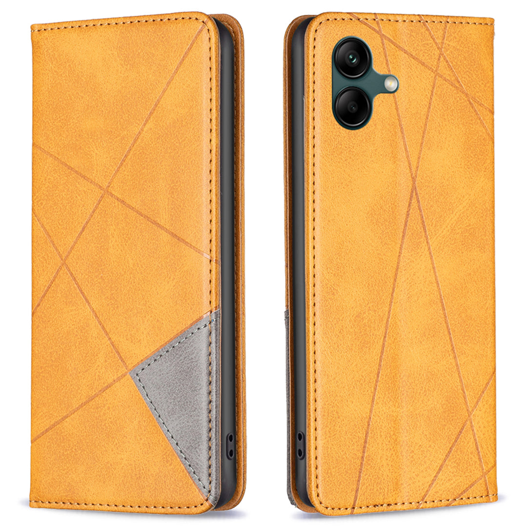 Phone Cover for Samsung Galaxy A05 4G Case Imprinted PU Leather Anti-drop Shell