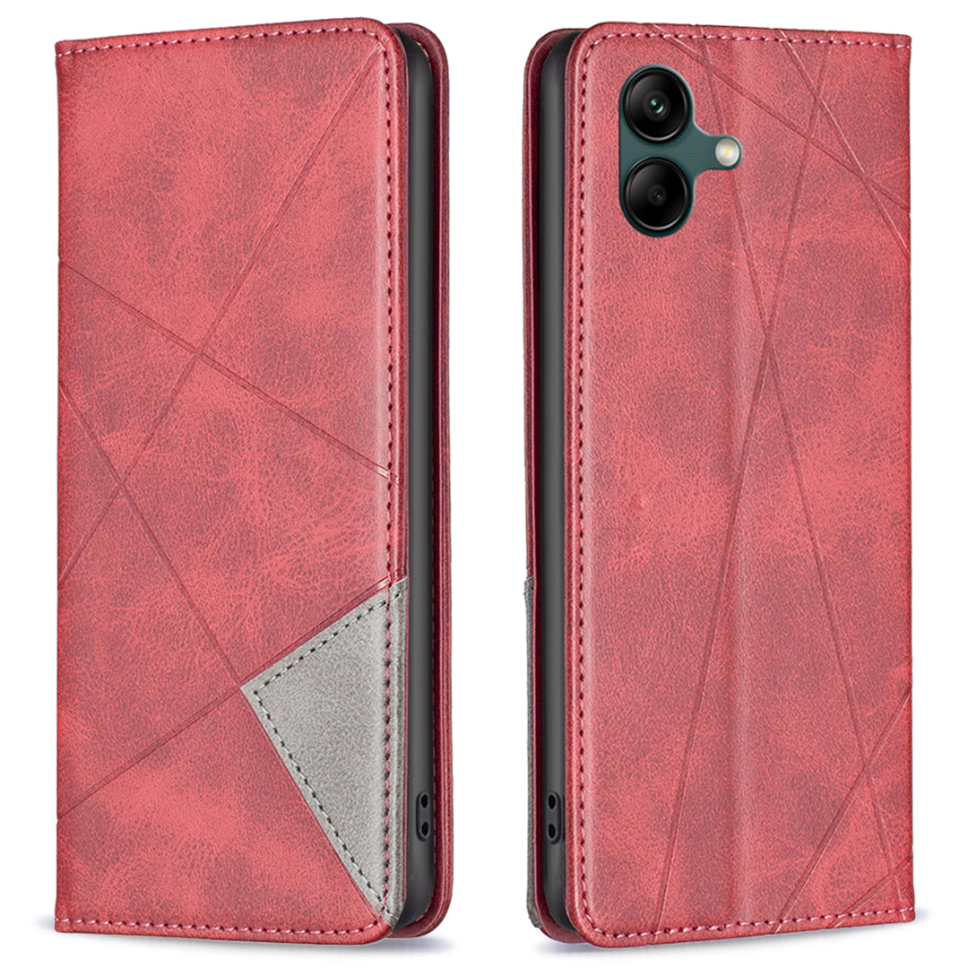 Phone Cover for Samsung Galaxy A05 4G Case Imprinted PU Leather Anti-drop Shell