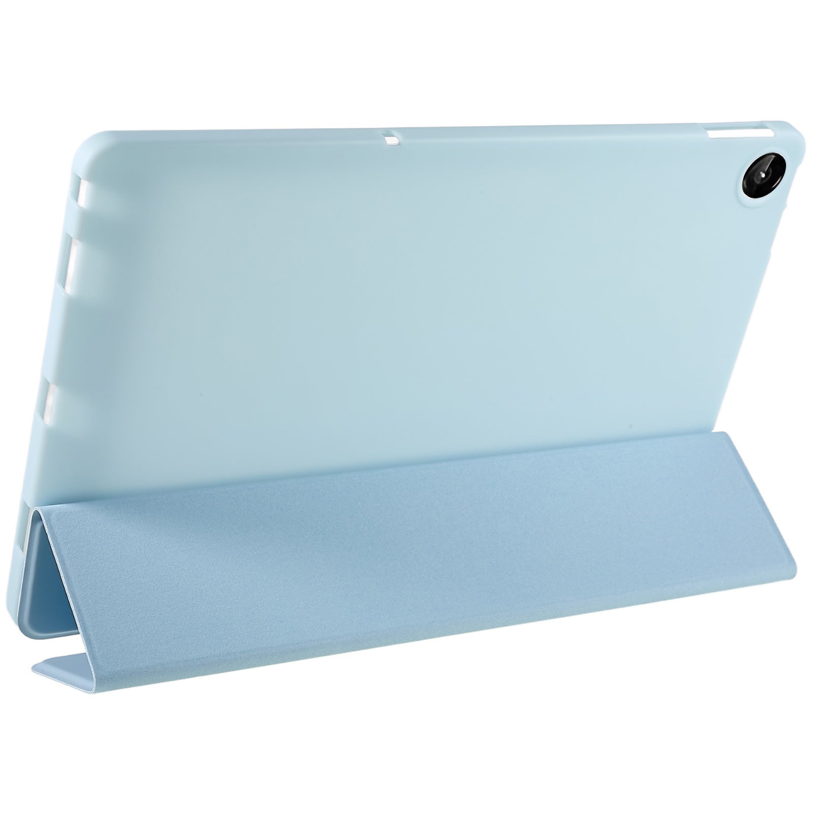 For Lenovo Tab M10 Plus (3rd Gen) Xiaoxin Pad 2022 10.6 inch Tri-fold Stand PU Leather Silicone Cover Tablet Anti-drop Shockproof Case