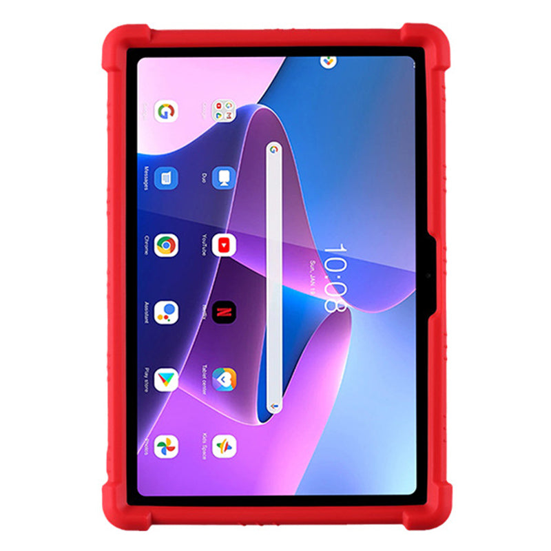 Til Lenovo Tab M10 (Gen 3) TB-328XU Anti-drop tablet-etui Anti-ridse silikone tablet cover med støtte