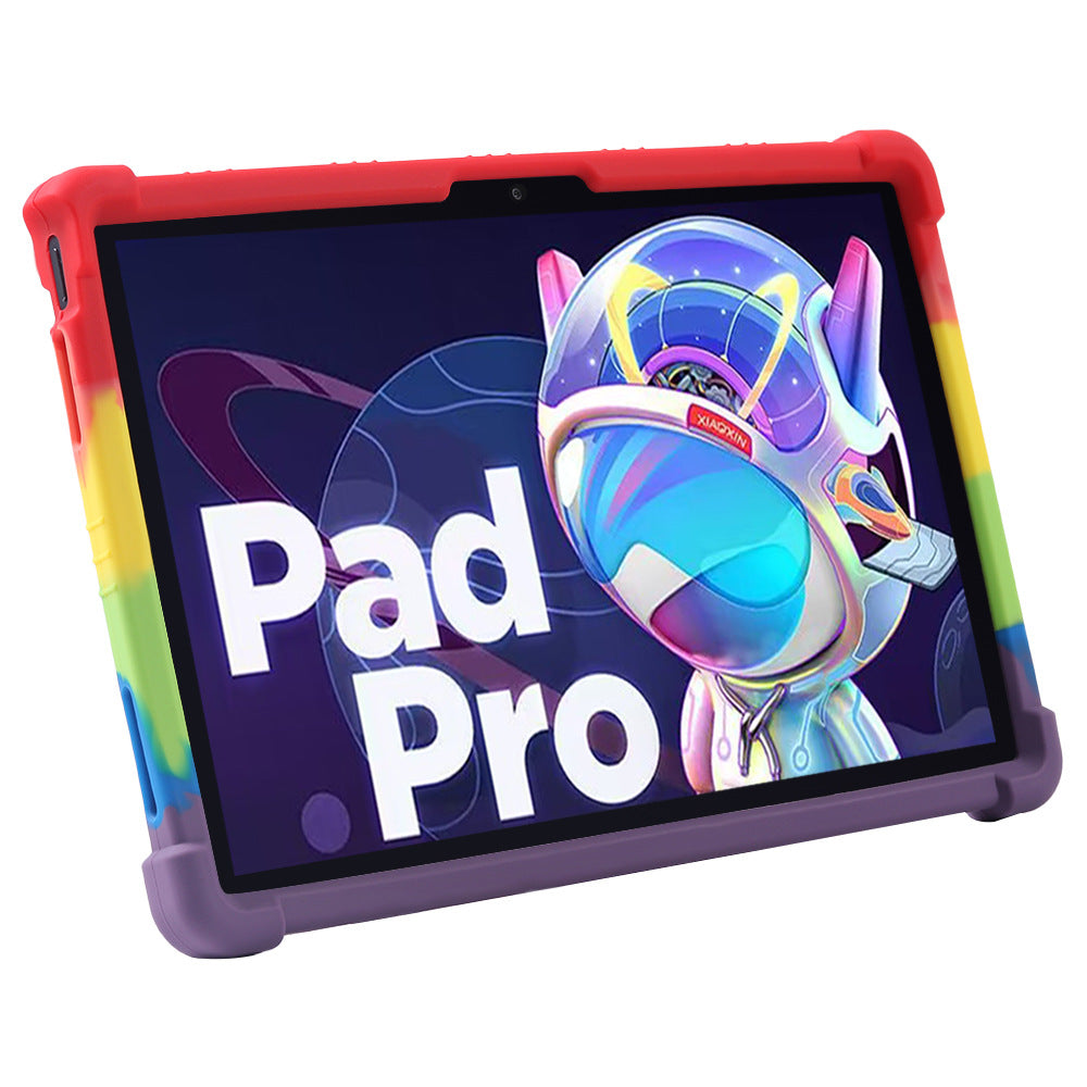 Til Lenovo Pad Pro 2022 TB138FC TB132FU Silikone tablettaske Multi-Angle Kickstand Beskyttelsescover