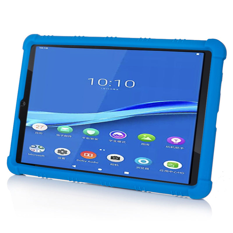 Til Lenovo Tab M8 (FHD) TB-8505 TB-8705 Kickstand Silikone Tablet Case Anti-Slip Børnevenlig Stødsikkert blødt cover