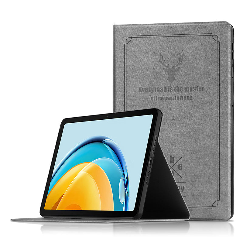 For Huawei MatePad SE 10.4-inch PU Leather Tablet Case Stand Anti-scratch Tablet Cover