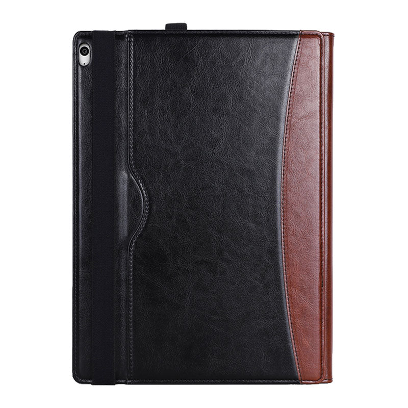 For Microsoft Surface Book 1 2 3 13.5-inch Business Leather Case Shockproof Carry Case with Detachable Stand