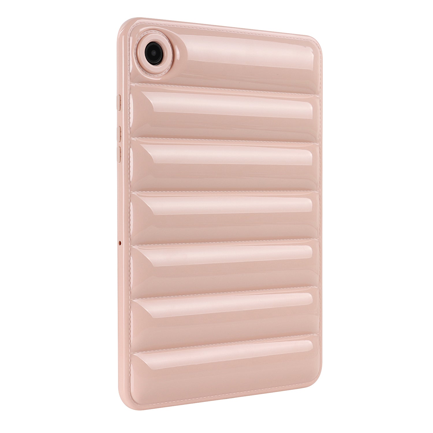 For Samsung Galaxy Tab A8 10.5 (2021) (2022) Candy Color Shockproof Case Down Jacket Design Anti-scratch TPU Cover