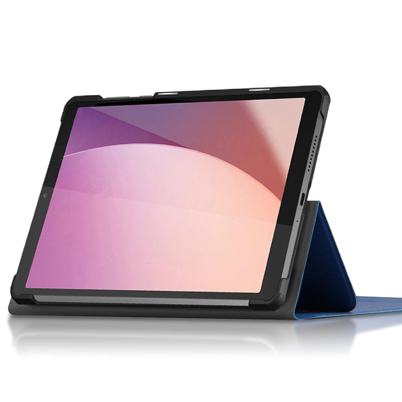 For Lenovo Tab M8 Gen 4 Tablet Leather Case Magnetic Detachable Keyboard Protective Tablet Cover