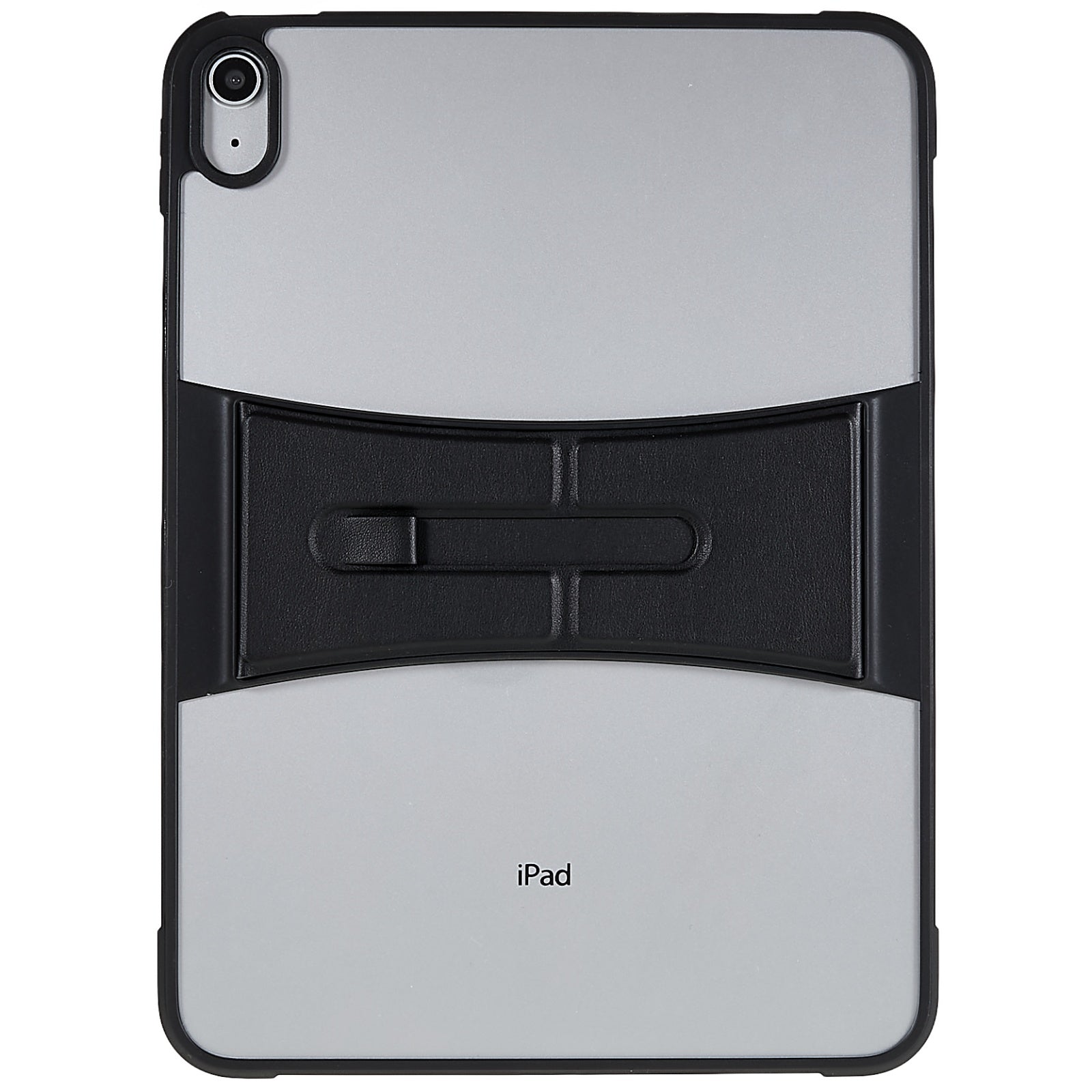 Transparent Tablet Case for iPad 10.9 (2022) PU Leather Kickstand TPU Acrylic Tablet Cover