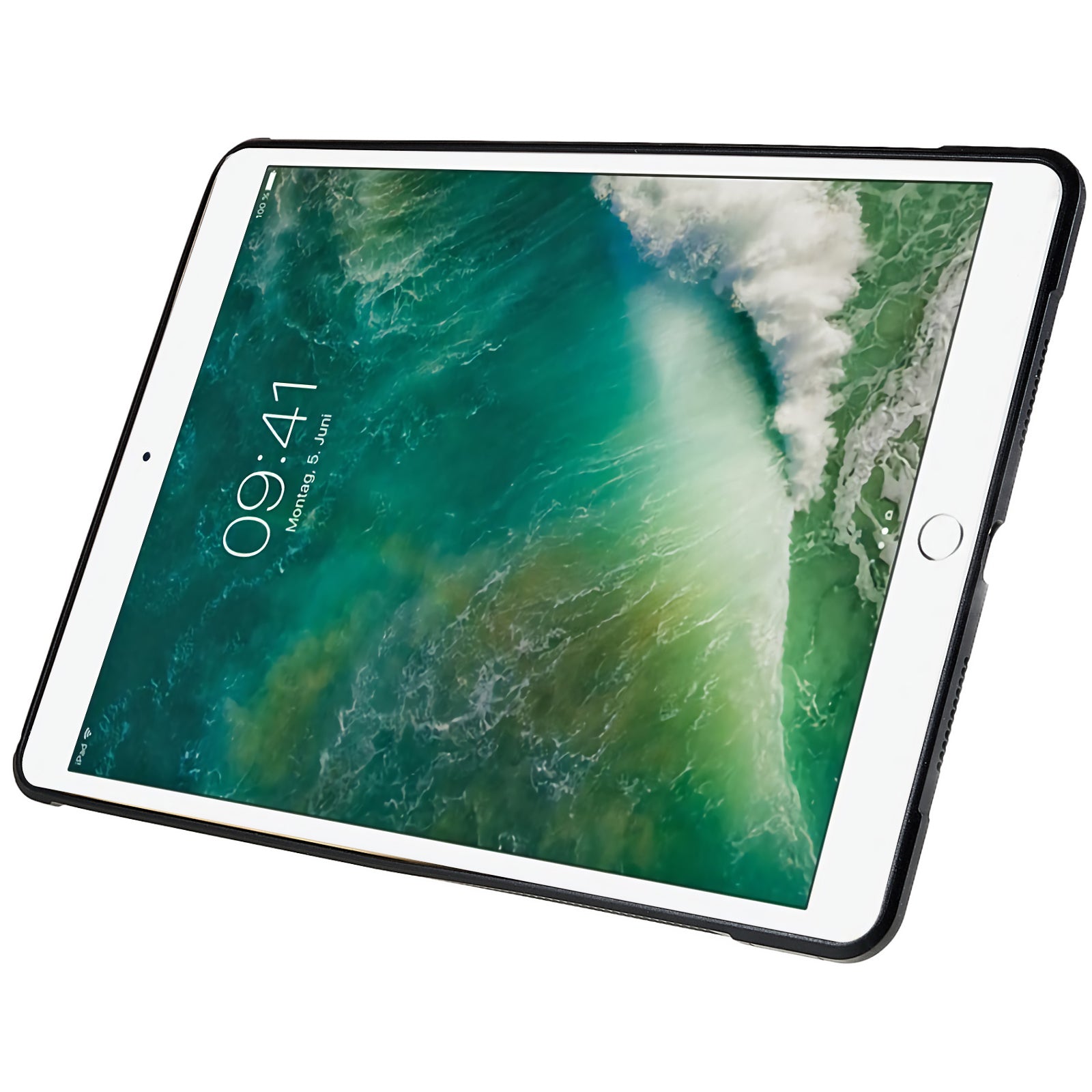 For iPad Air 10.5 inch (2019)/Pro 10.5-inch (2017) TPU Acrylic Tablet Case Leather Kickstand Transparent Cover
