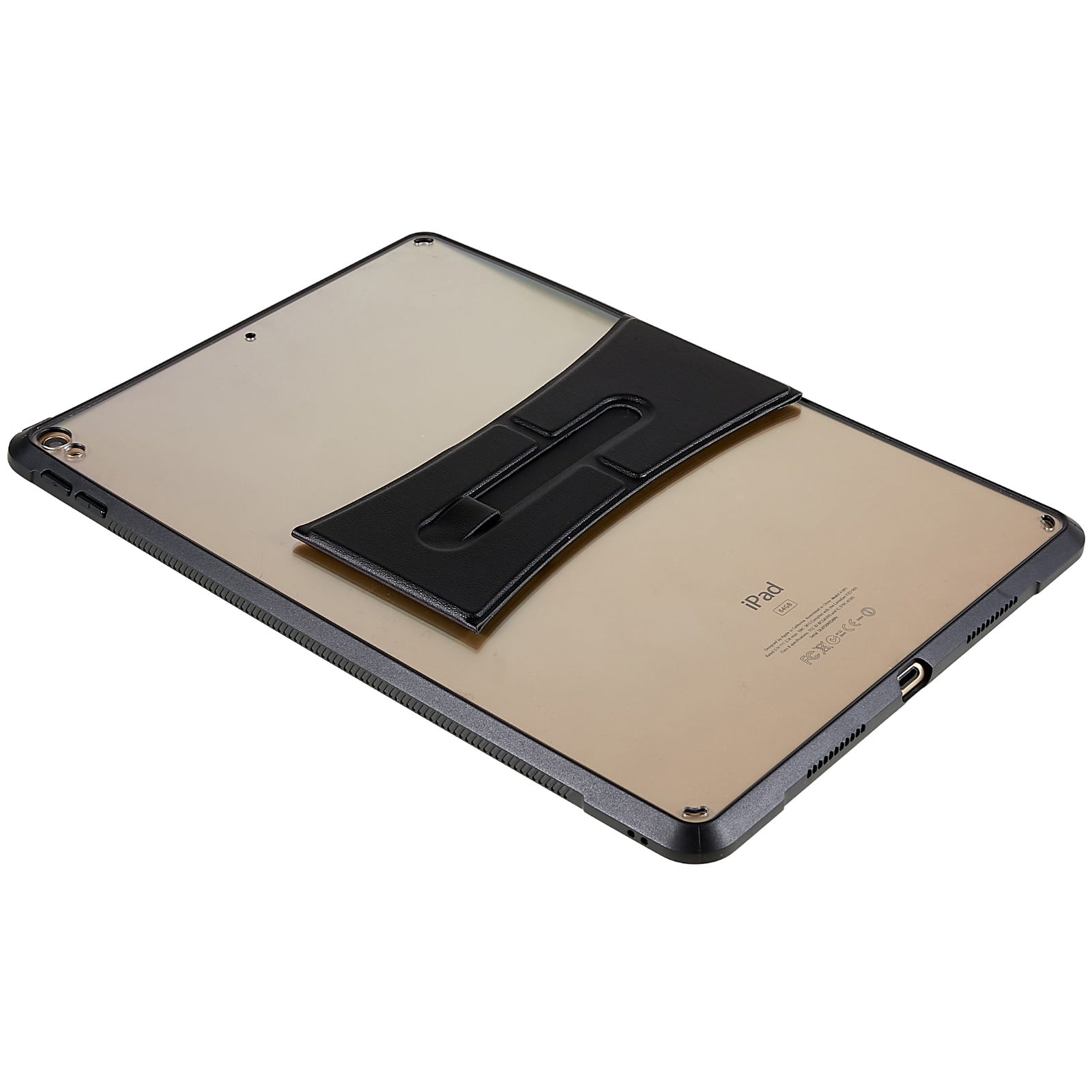 For iPad Air 10.5 inch (2019)/Pro 10.5-inch (2017) TPU Acrylic Tablet Case Leather Kickstand Transparent Cover