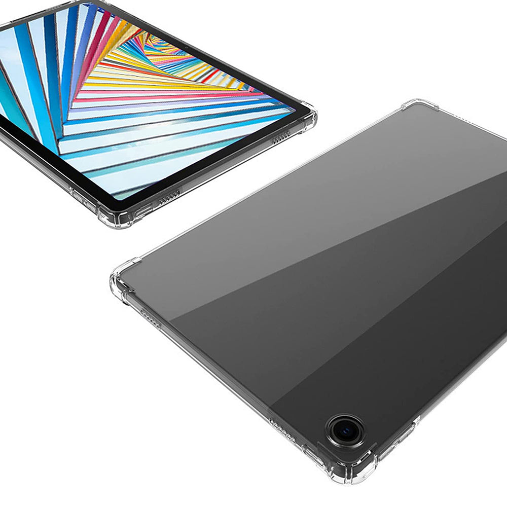 For Lenovo Tab M10 Plus (3rd Gen)/Xiaoxin Pad 2022 10.6 inch Protective Tablet Case Reinforced Corners Soft TPU Anti-scratch Transparent Tablet Cover