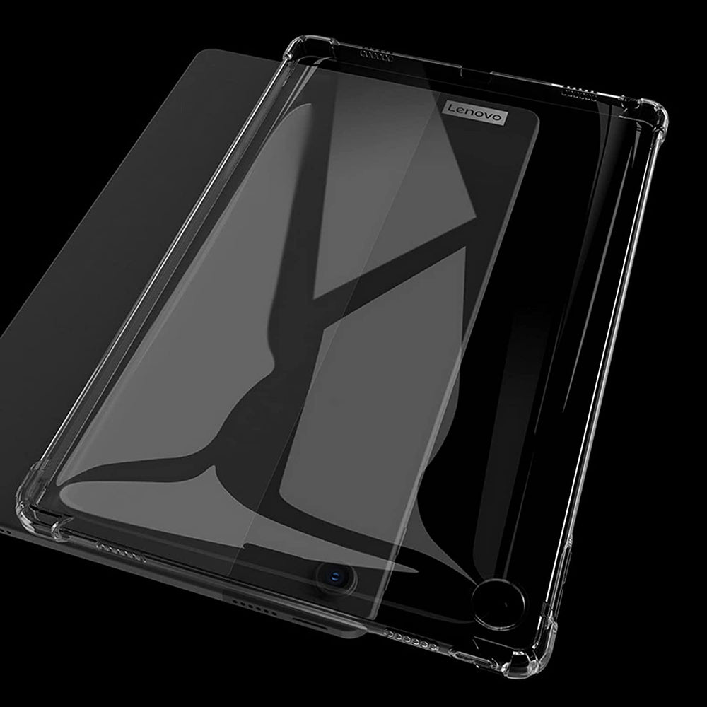 For Lenovo Tab M10 Plus (3rd Gen)/Xiaoxin Pad 2022 10.6 inch Protective Tablet Case Reinforced Corners Soft TPU Anti-scratch Transparent Tablet Cover