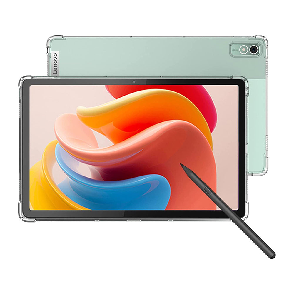 For Lenovo Tab P11 Gen 2 Slim Protective Tablet Case Reinforced Corners Shockproof Soft TPU Transparent Tablet Cover
