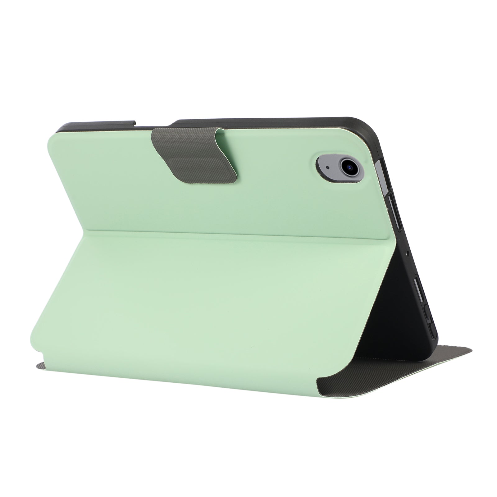 For iPad 10.9 (2022) PU Leather Stand Cover Auto Wake Sleep Protective Shell with Pen Slot
